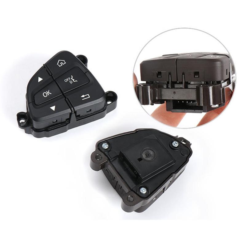 M93K-1 Pair Car Steering Wheel Control Switch Buttons Car Accessories A0999050200 A0999050300 For Mercedes BENZ C GLC Class W205