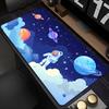 Play Mat Game Mousepad Computer Outer Space Astronauts Mouse Pad Non-Slip Natural Rubber Carpet Cute Desktop Keyboard Pad