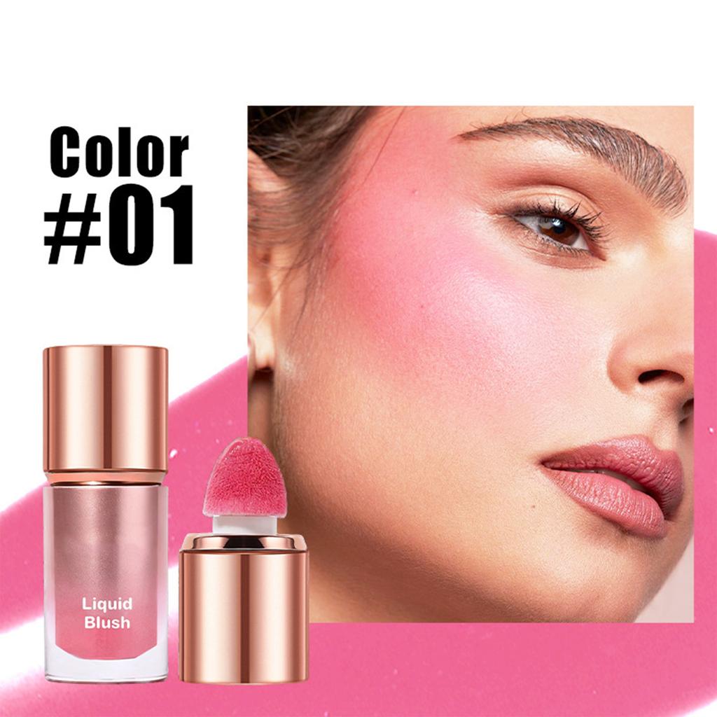 3Pcs Matte Multi-use Liquid Blusher for Women – Lightweight, Long-lasting Color for Cheeks & Makeup