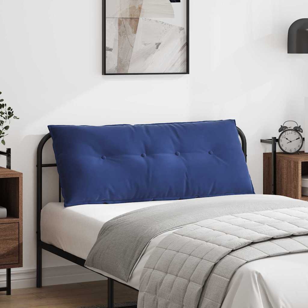 Back Cushion Police Blue 120 x 50 cm Cord Fabric