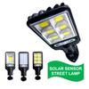 Lámpara de Pared LED Solar para Exterior con 3 Modos, Impermeable, Sensor de Movimiento, Iluminación de Seguridad, Farolas para Jardín, Patio, Camino
