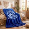 Coperta in Pile a Tema Portsmouth FC Morbida e Accogliente Coperta di Peluche per Camera da Letto Divano Viaggio