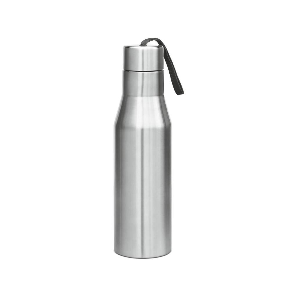 Super 1000 Stainless Steel Water Bottle 1000ml | Single Wall | Leak-Proof Lid, Rust-Free BPA-Free | For School, Office, Gym, Travel | Silver