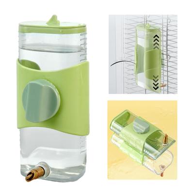 300ml Bird Water Bottle Hangable Cage Water Dispenser Drinker Parrot Small Pet Drinking Pin Type Bird Water Feeder