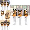 Stylish Shippuden Female Cosplay Costume Anime Themed Polyester Outfit