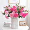 4Pc/lot Artificial Moisturizing Rose Ral Touch Flowers Wedding Decor Rose Bouquet Party Table Floral Arrangement Home Decoration