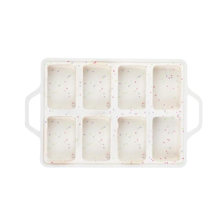 

Heat Resistant Silicone Loaf Pans 8 Cavity Muffins and Cupcakes Maker Dishwasher Safe Kitchen Bakeware Baking Supplies 1