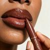 Lápis Labial Gloss Chocolate Bronze Deep Nude Fit Colors Batom Espelhado Hidratante Sedoso 6 Cores Longa Duração Cosmético Labial para Uso Diário e Saída Noturna