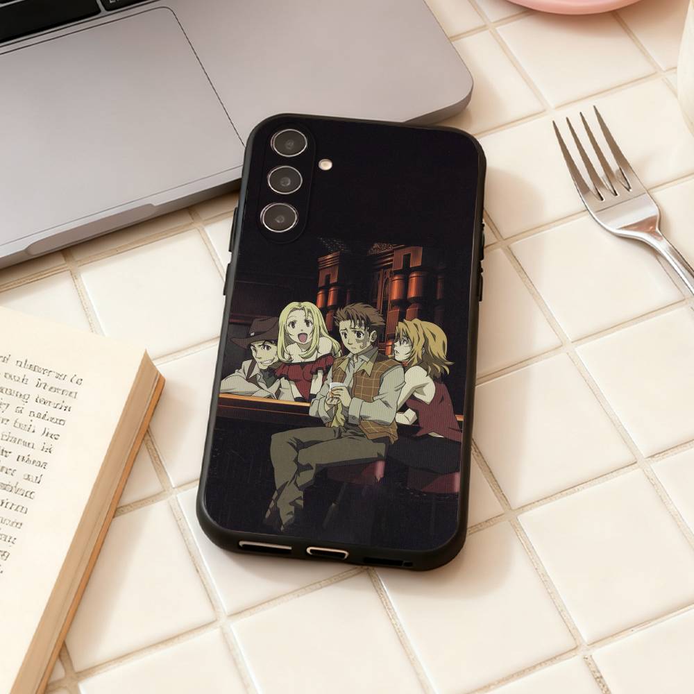 B-Baccano Wallpaper phone Case For Samsung Galaxy A73,A72,A71,A70,A53,A52,A51,Others Soft Black Shell