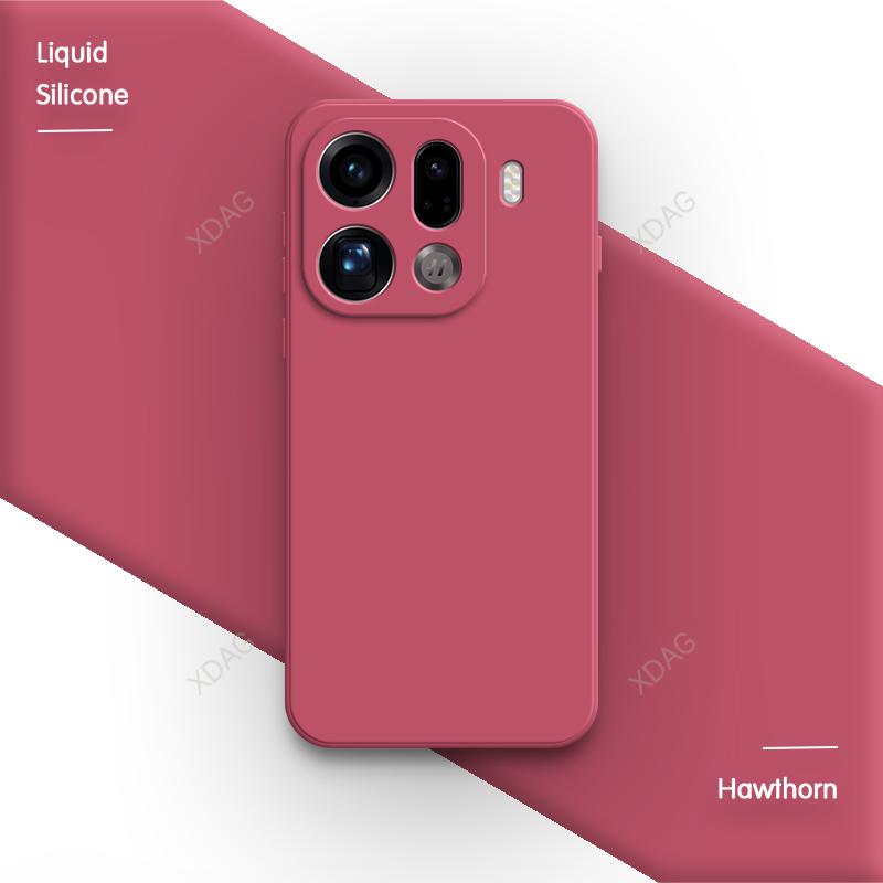 

Базовий чохол для телефону для OPPO Find X9 Pro X9Pro 5G М який Простий Рідкий силікон Класичний Дизайн з прямими краями Висока якість Задні кришки OPPO Find X9
