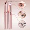 Trimmer Elettrico Sopracciglia Elettrico Viso Sopracciglia Peli Trimmer Mini Portatile Donna Rasoi Corpo Rimuovi Lame Occhi Ricaricabile