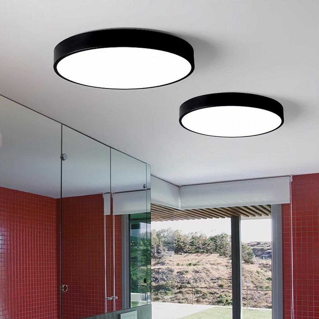 Nordic LED Ceiling Light, Super Bright & Eye-Protecting for Bedroom, Study, or Balcony