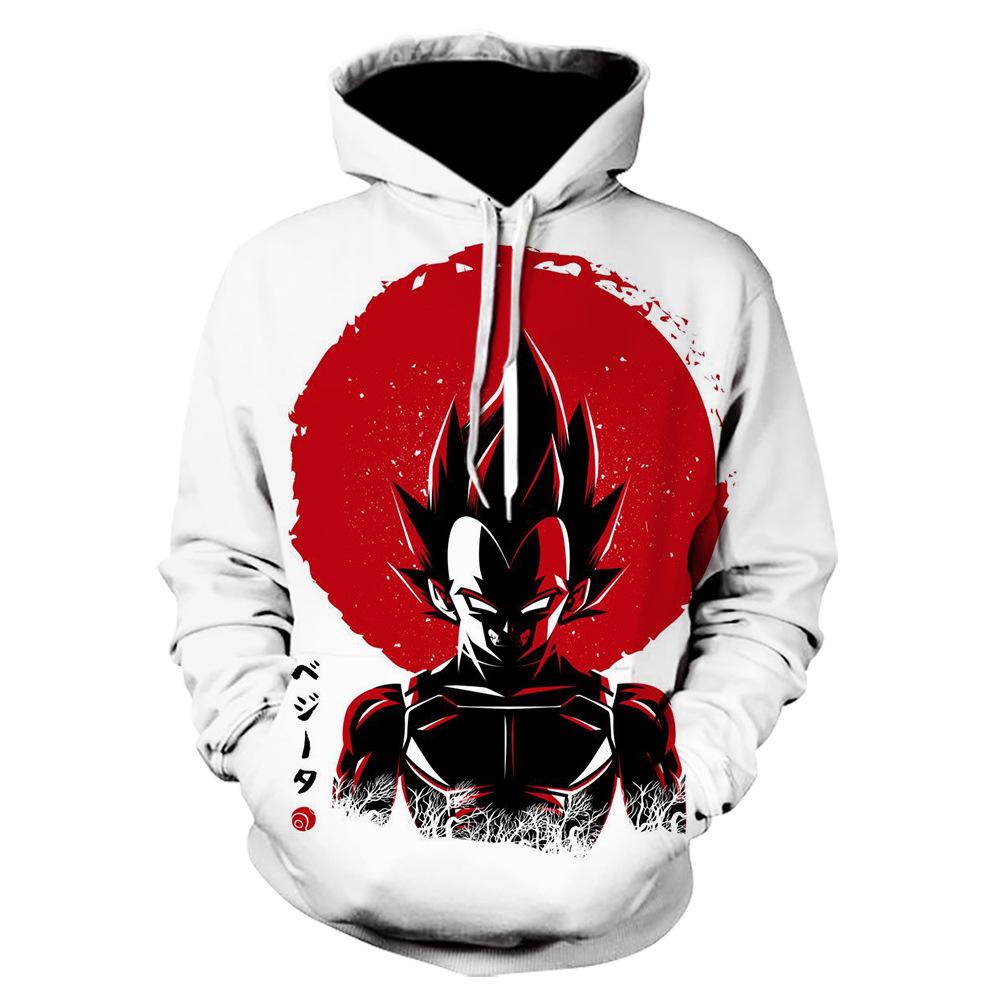 Móda pro fanoušky DRAGON BALL Grafická mikina Outdoorový sport Cosplay Pulovry Mikina s kapucí Cosplay kostým 8 barev