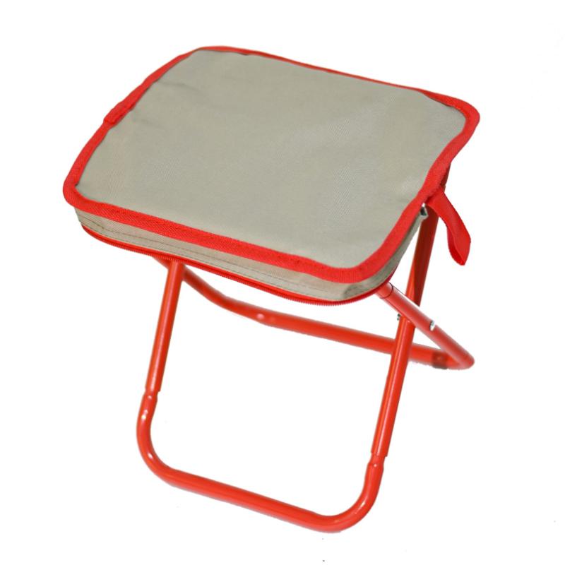Pencil case foldable small Mazar creative pocket hand stool bag lazy new go out carry mini chair stool