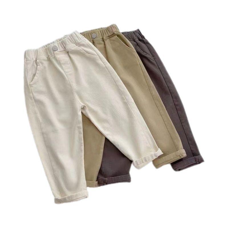 

Детские модные повседневные брюки в корейском стиле - Весна и Осень EVA Material