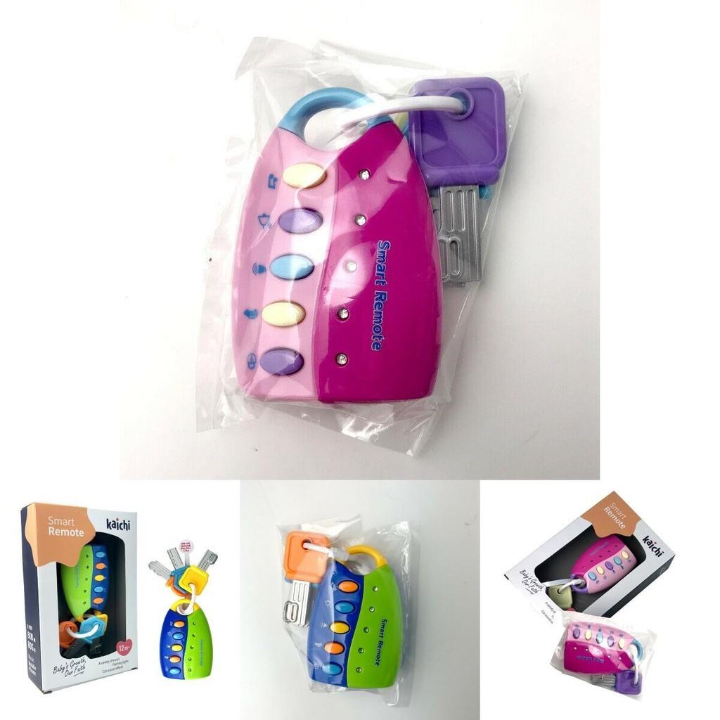 Entzückender Baby-Autoschlüssel Musikalische Schlüssel Spielzeug Mit Ton- Und Lichtfunktionen Für Lustiges Spielen