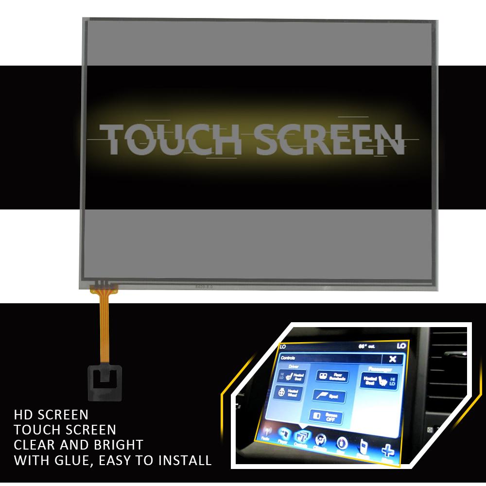 Touchscreen Digitizer Autoradio DVD-Player GPS-Navigation Für Dodge Charger Journey Dart Chrysler 300 Maserati Ghibli