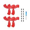 2 Pairs Replacement Drone Propellers With Screwdriver Quick Release Drone Spare Blades Lightweight Colorful for DJI Neo 2