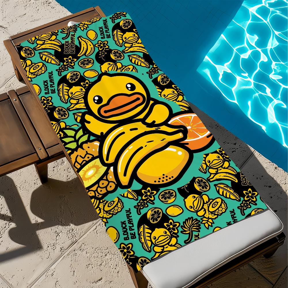 CARTOON b-B-b-D-duck Cute Towel Beach Quick Dry Soft Pool Towels Gift for Travel Gym Shower Camping Sports