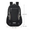 FWAV6 Casual Car Logo Backpack School Outdoor Hiking Lightweight Travel Daypack For BMW M Performance 1 3 5 7 Series X1 X3 X5 Stickers