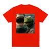 Dark Humor Frog Shark Graphic Funny Meme Tshirt Women Clothing Fashion Tshirts Cotton Casual Short Sleeve T Shirts Streetwear