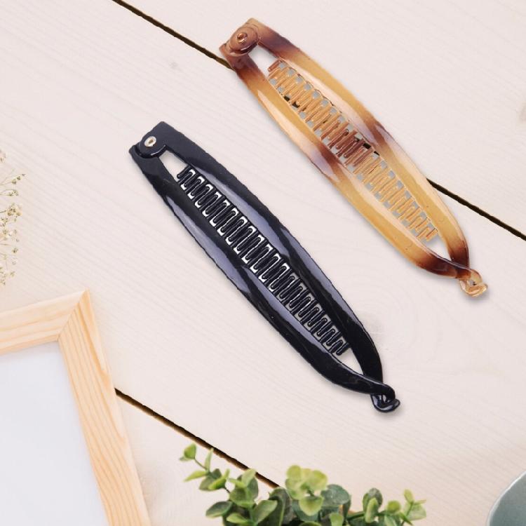 Large Hair Clip Comfortalbe Banana Hairpieces Styling Hairpin Hair Accessories for Creating Voluminous Styles