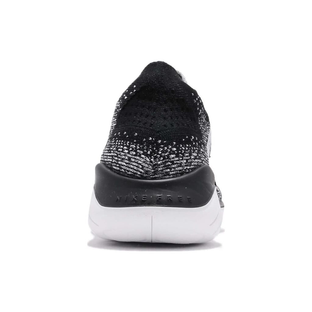 Nike Free Rn Flyknit 2018 Oreo Women's 942839-101