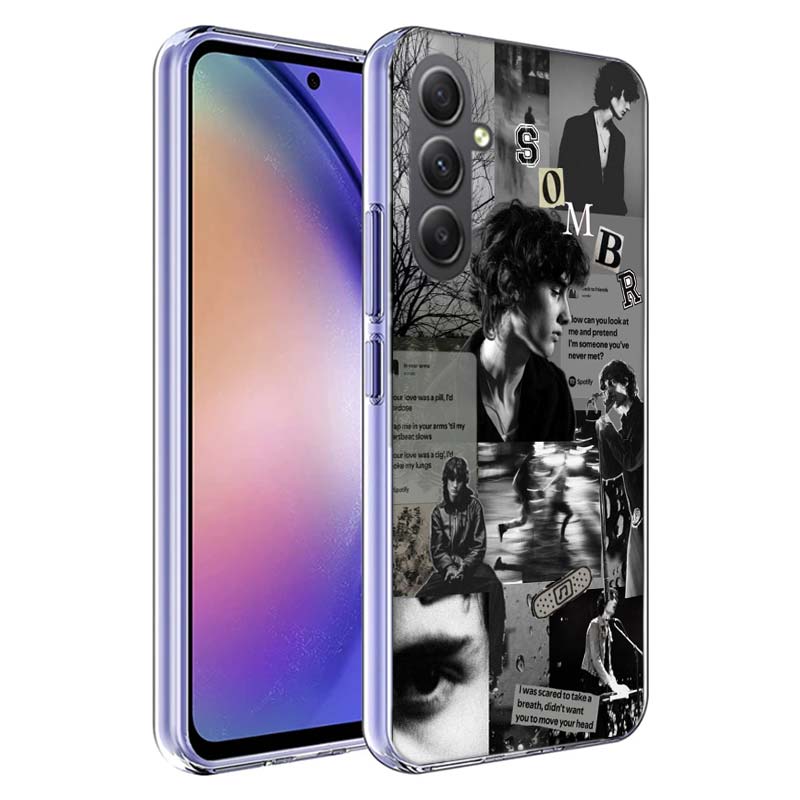 Singer S-Sombr Phone Case for Samsung A17 A37 A57 A07 A16 A26 A36 A56 A06 A02S A12 A22 A32 A52S A04S A14 A24 A34 A54 A03 A13 A33