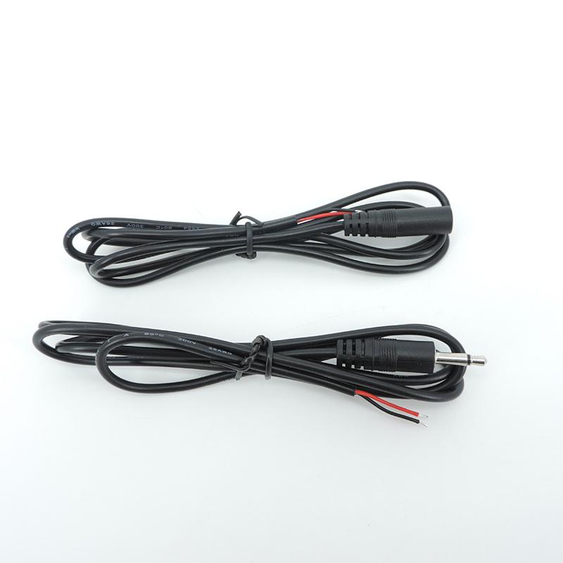 1M 3,5 MM Audio 2-polig 2-adrig Stecker Buchse Verlängerungskabel Aux-Anschluss DIY Reparatur 3,5 mm Monodrähte DIY Audio