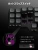 YIVU CORNE V4 Wired Split Mechanical Orthogonal Ergonomics Key Custom RGB Gaming Linear Switches for a Smooth Feel Keyboard, 40% Layout, 36 Support,