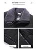 Woodpecker Dad Winter Coat: Fleece-Lined, Thick Cotton Jacket for Middle-aged & Elderly Men