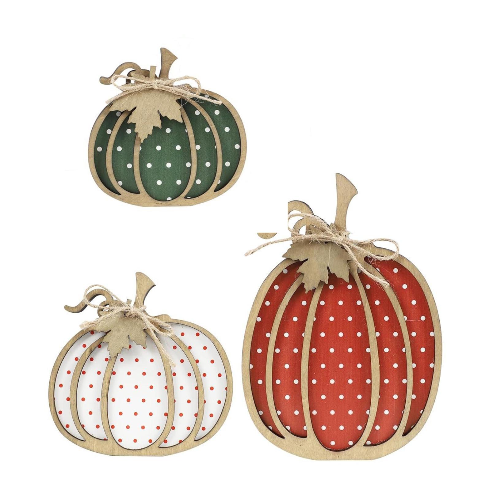 

Домашний осенний декор, Трехкомпонентный деревянный тыквенный осенний декор, Многоярусный поднос, Каминная полка, Полка, Декор One Size