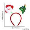 Christmas Festive Cartoon Headbands With Illuminated Reindeer Antlers Perfect For Parties Holiday