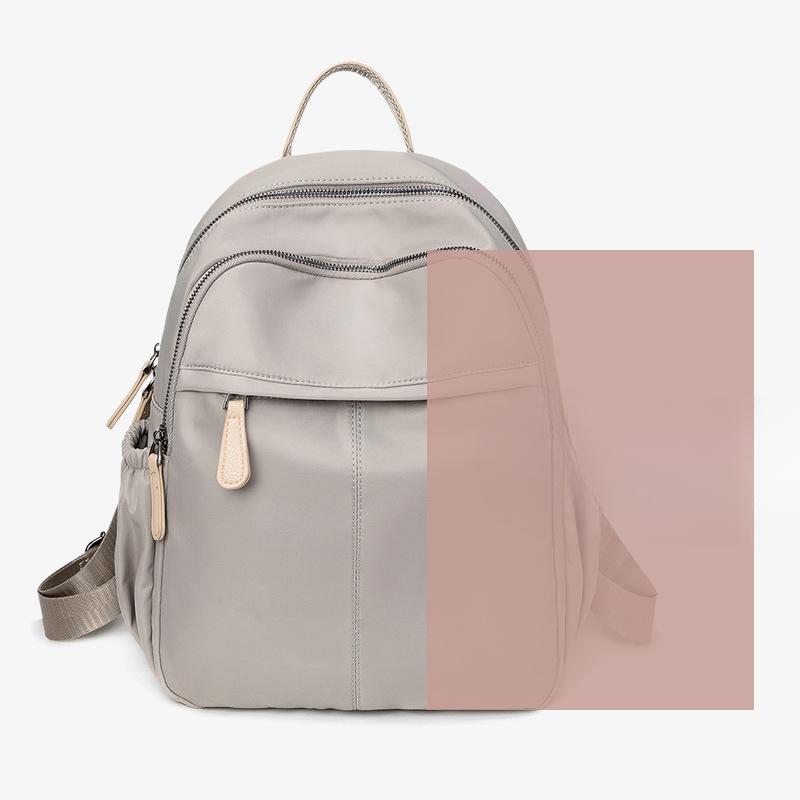 Easy To Take Schoolbag Backpack Female Fashion Oxford Cloth Simple College Student Sen Department Literary Backpack