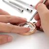 5 Stück Einheiten 0,8-1,6 mm Stahlschraubendreher für Uhrenreparatur Tragbare Uhrenwerkzeuge Armbandentnahme mit Mini-Gliederstiften Uhrmacherwerkzeug
