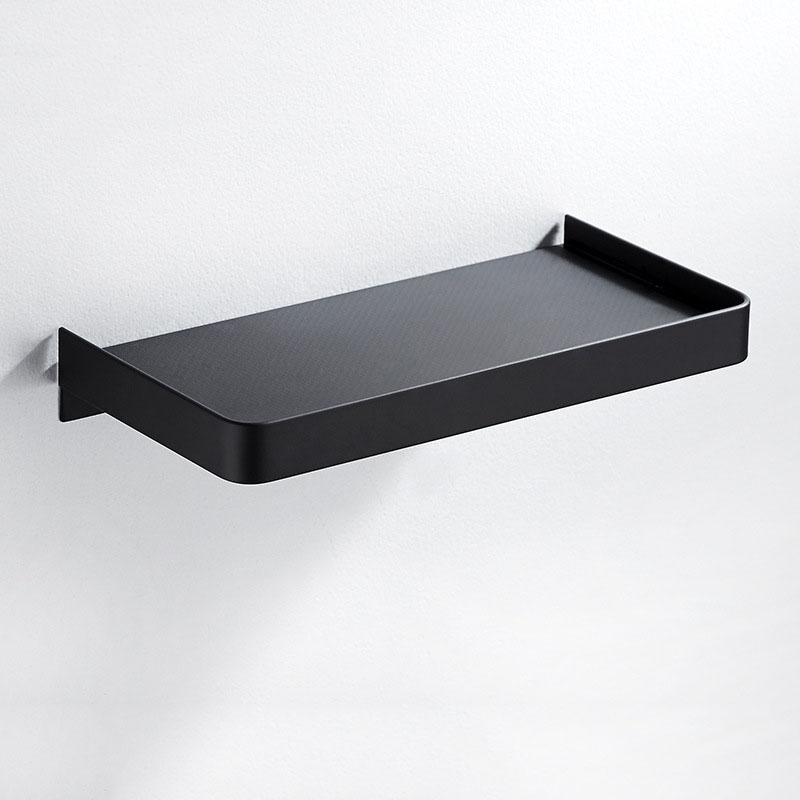 304 Stainless Steel Bathroom Paper Towel Rack Gold/Black Toilet Mobile Phone Rack Wall Hanging Tray Bathroom Room Rack