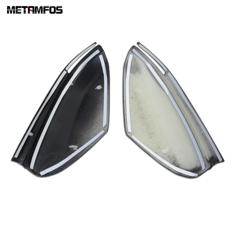 Rearview Mirror Cover Trim For Honda Civic Sedan 2016-  Carbon Fiber Side View Mirror Protector Exterior Accessories