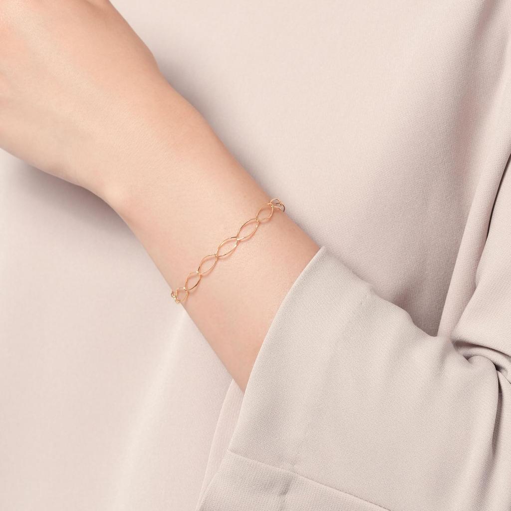 K18YG Gold Bracelet AGVB4906LSYG [Vendome Aoyama] [Official]