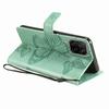 Kožené flip pouzdro pro Samsung Galaxy A12 A32 A42 A52 A72 A21S A51 A71 A01 A11 A31 A41 A70 A50 A30 S20 FE S21 Plus Ultra Motýlek Peněženka