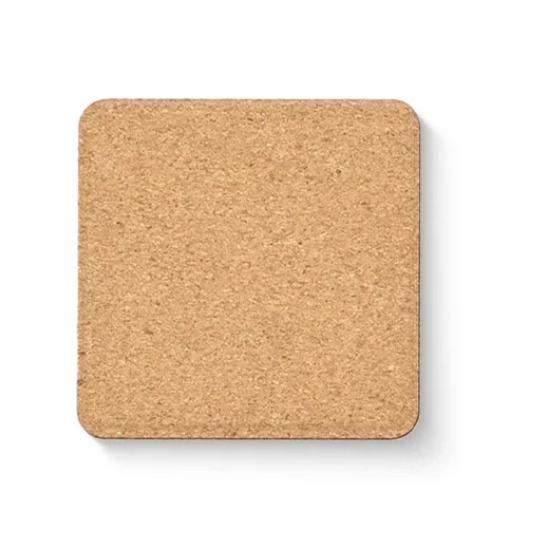 Round Cork Coaster for Coffee Non-slip and Heatproof Heat Insulation Cup Mat  Natural Wood Accessory Kitchen Countertop