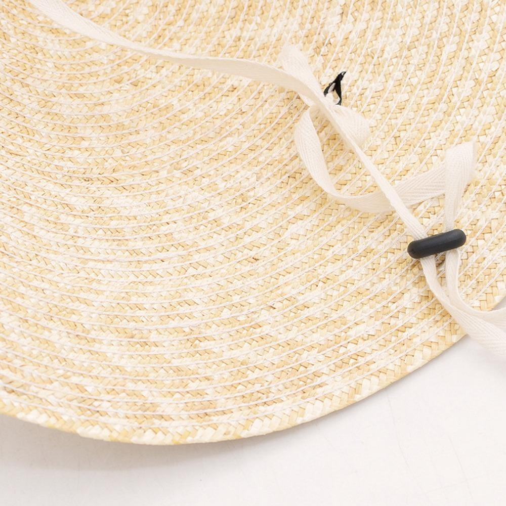 Large Wide Brim Straw Hat Straw Breathable Beach Hats Sunscreen UV Protection Sun Hat Outdoor Garden Fishing Vacation