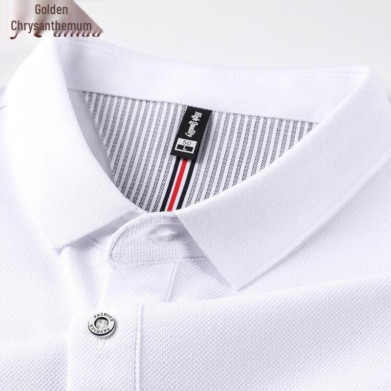 Men's Pure Cotton Short-Sleeve Polo Shirt