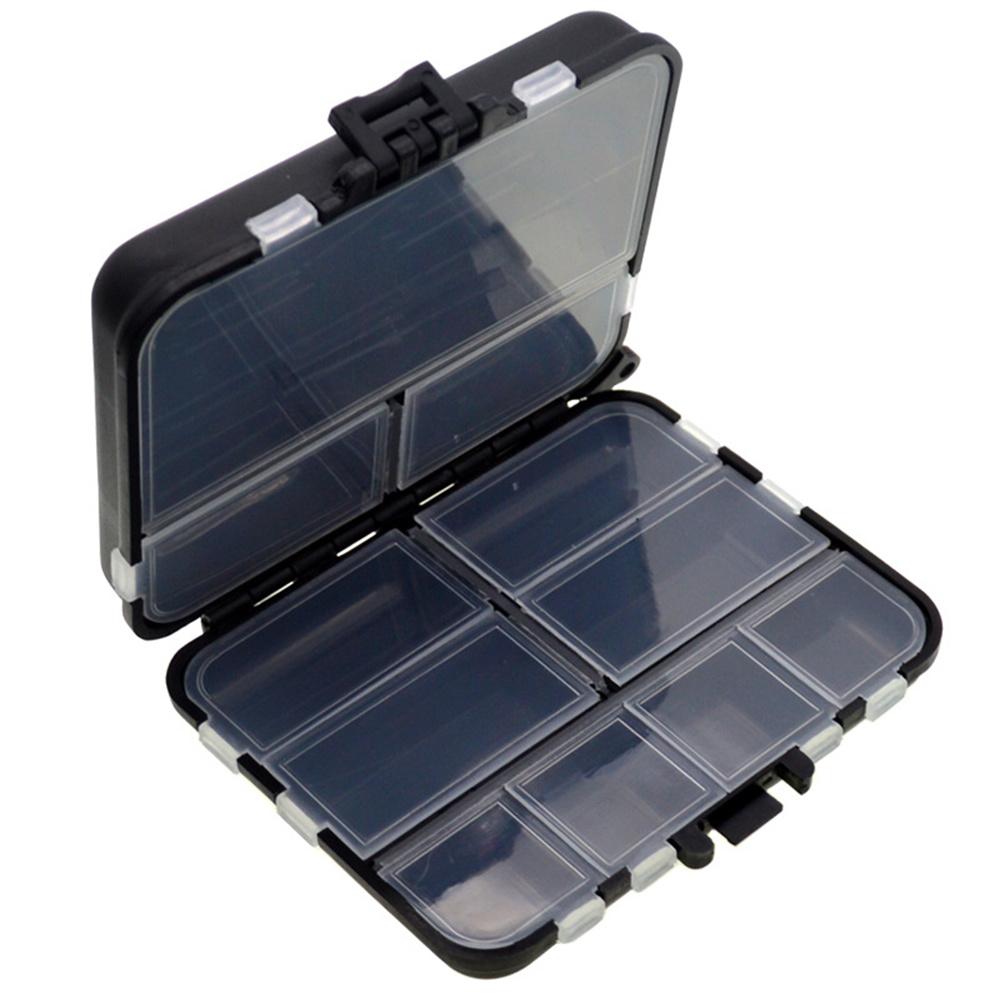 

Double-Layer Mini Storage Case Fishing Tackle Box For Sea Fishing Lure Bait Hook