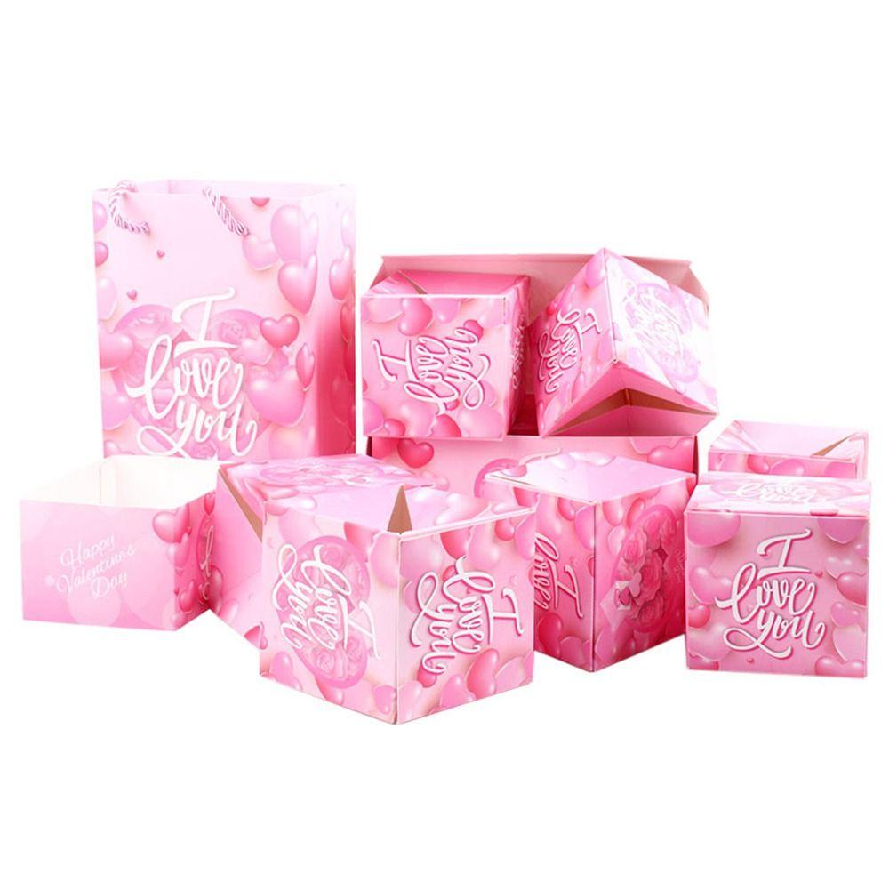 

Anniversary Pop-Up Explosion Gift Box Happy Birthday DIY Bouncing Box Valentine s Day