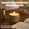 Palo Santo Scented Candles Premium Palo Santo Purify Elevate Energy Cleansing  Candle for Meditation Winter Gifts Gift For Woman