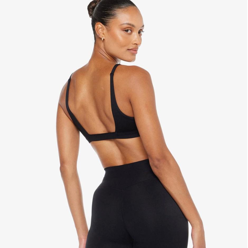 Women's European & American High-Waist Yoga Set - Shockproof Bra & Slimming Three-Point Pants