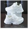 White Sneakers Girls Single Mesh Comfortable Breathable Shoes Boys Running Shoes Girls White Shoes Children Single Mesh Shoes