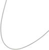 Gin No Snake Sterling Silver 925 Chain Smooth Snake Chain Only [Shinjuku Kura] Chain, Approx. 0.7mm Wide, 45cm, Women's, Necklace, Delicate, Thin,