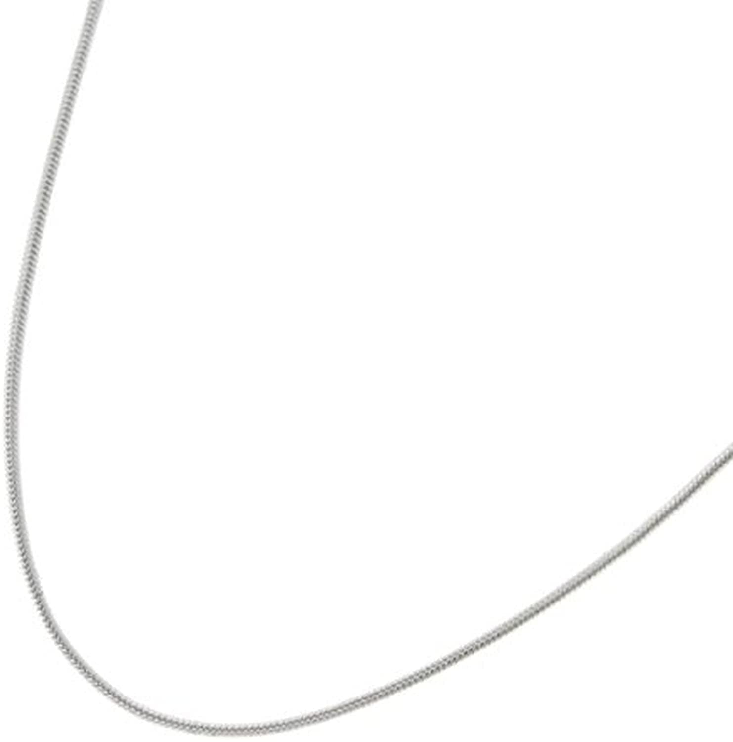 

Gin no Snake Sterling Silver 925 Chain Smooth Snake Chain Only [Shinjuku Kura] Chain, Approx. 0.7mm Wide, 45cm, Women s, Necklace, Delicate, Thin,