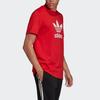 Adidas Originals Trefoil Logo Kurzarm T-Shirt Herren Tops Rot FM3791